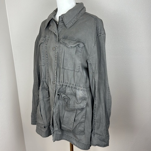ATM Anthony Thomas Melillo Enzyme Wash Field Jacket in Steel sz medium - Picture 6 of 16